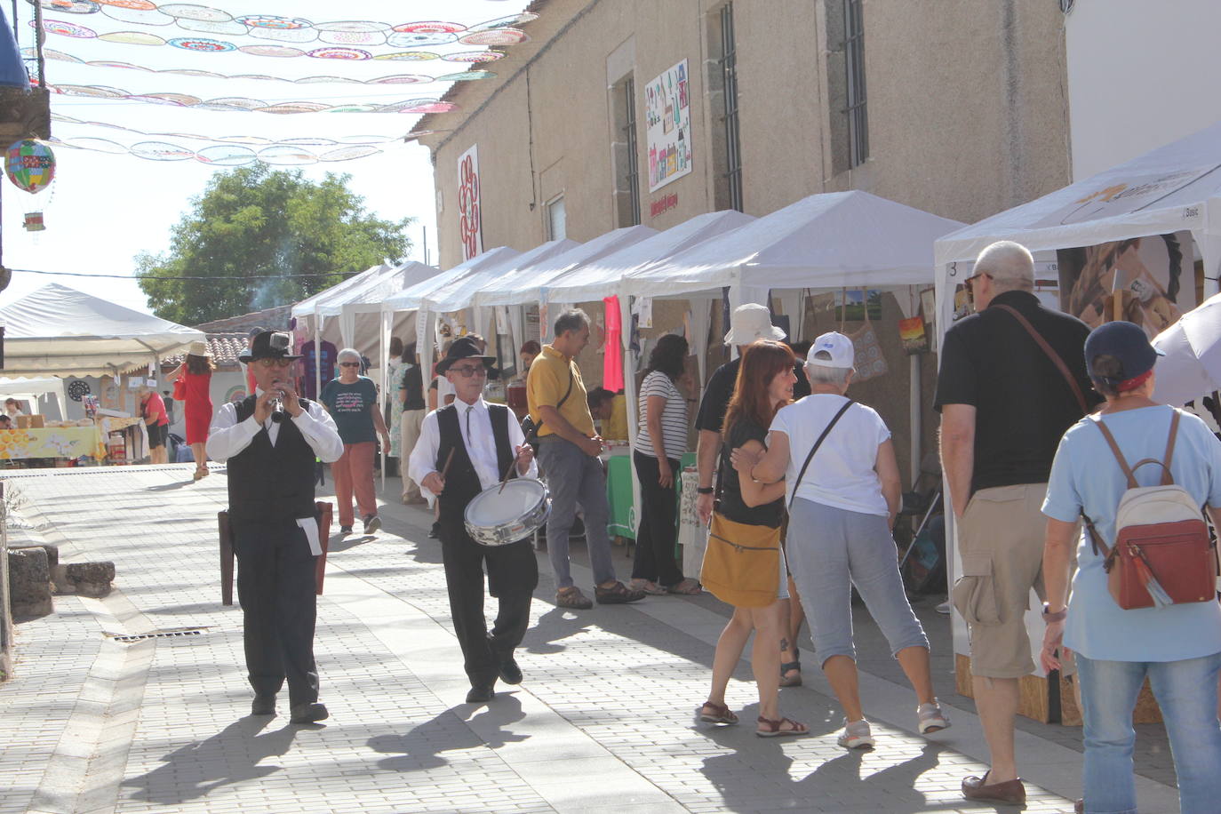 Aldea del Obispo rebosa vitalidad en la V Feria Rural de La Raya