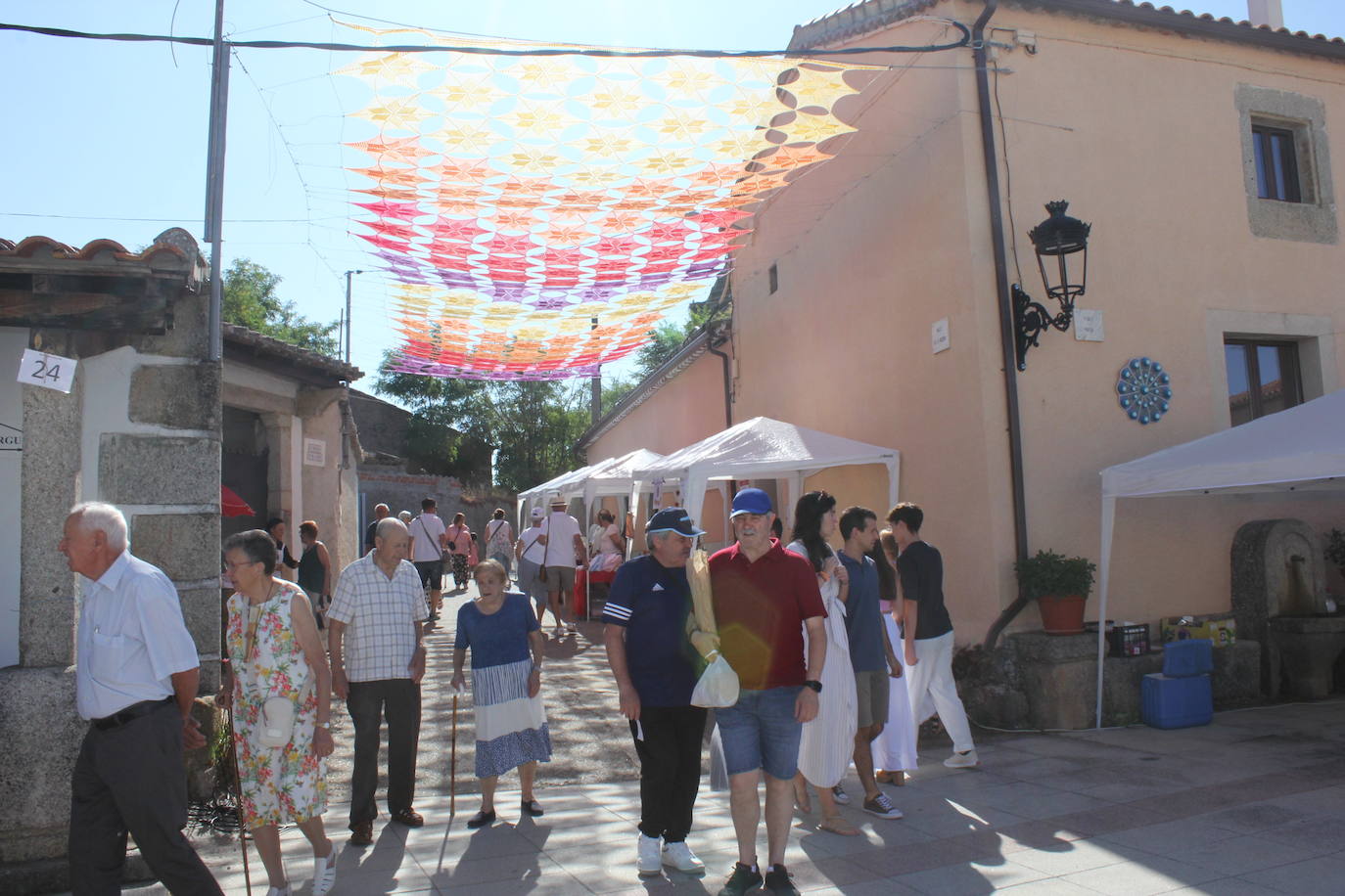 Aldea del Obispo rebosa vitalidad en la V Feria Rural de La Raya