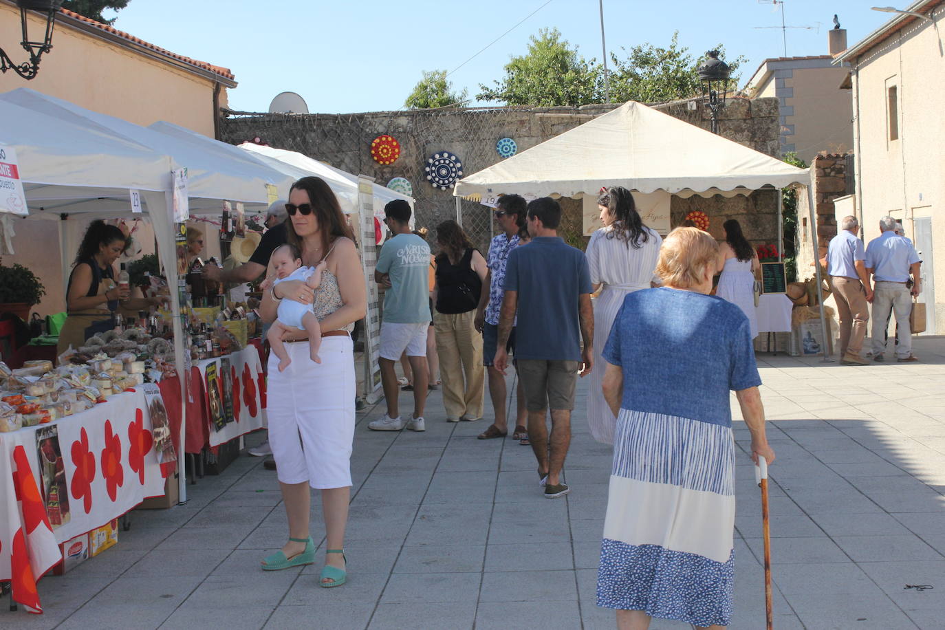 Aldea del Obispo rebosa vitalidad en la V Feria Rural de La Raya
