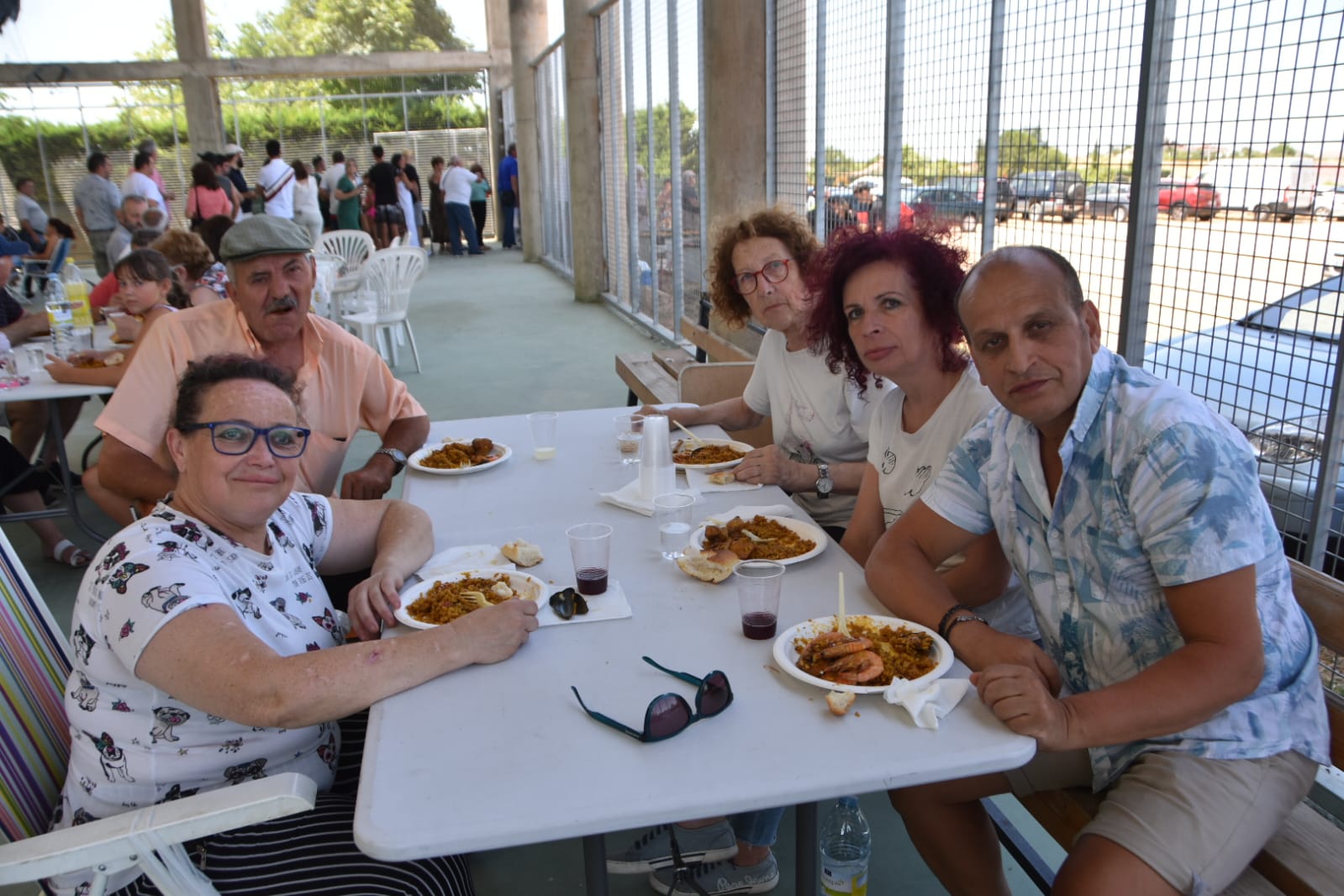Paella para 350 comensales en Mozárbez
