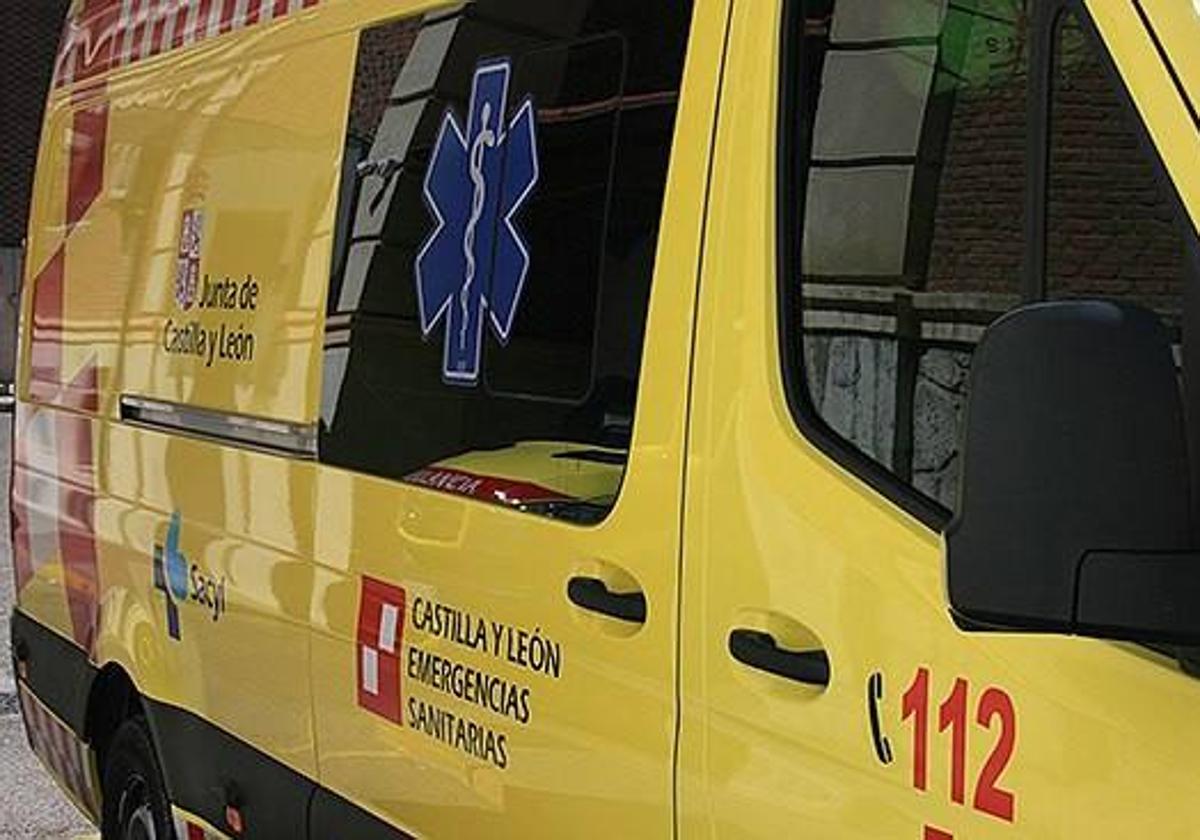 Ambulancia del Sacyl.