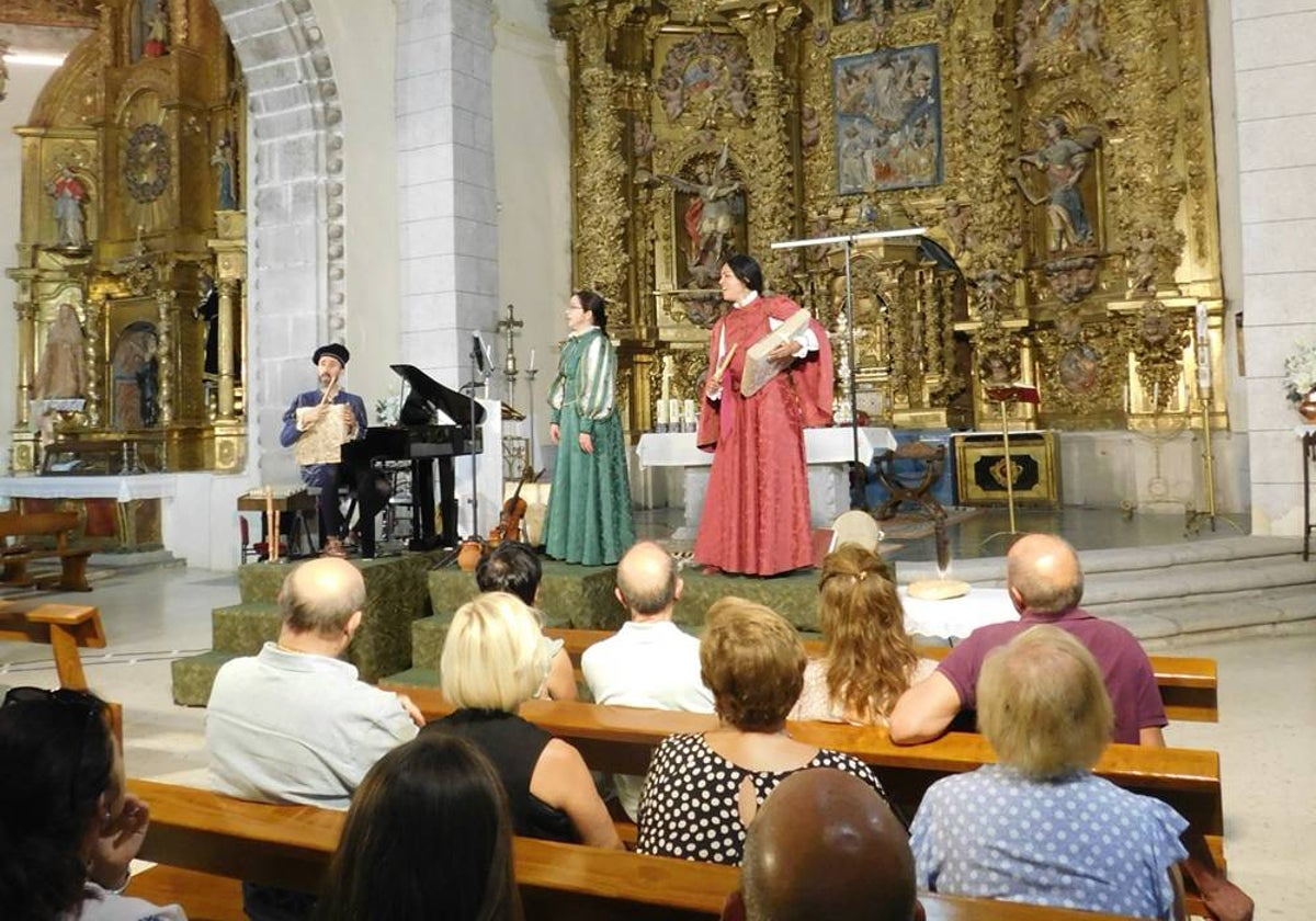 “Arcos y Ecos” llenó de energía la iglesia de Rágama