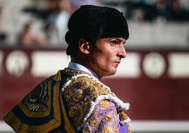 Damián Castaño, en la plaza de toros de Las Ventas.