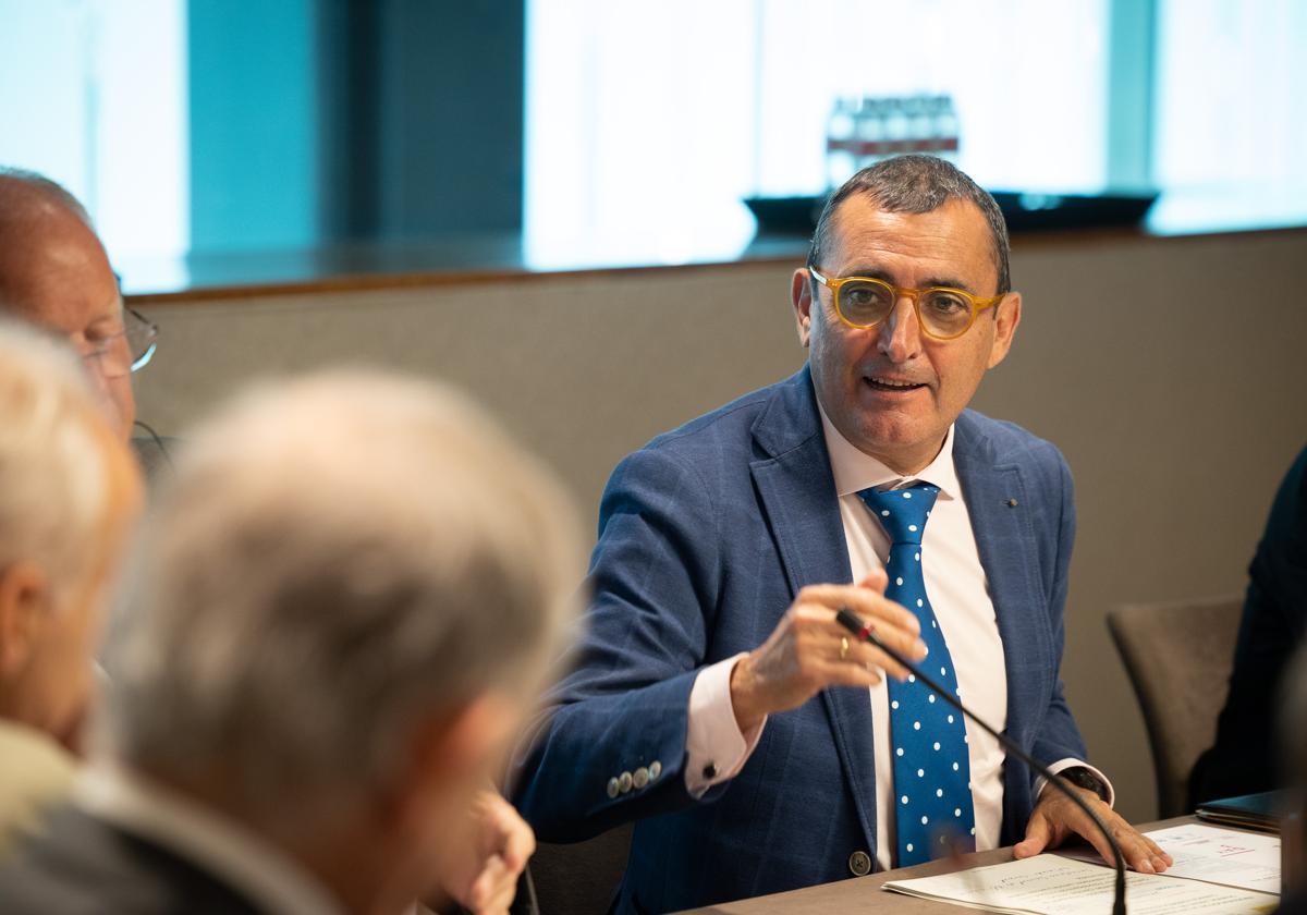 Imagen del exdirector, Valentín Almansa.
