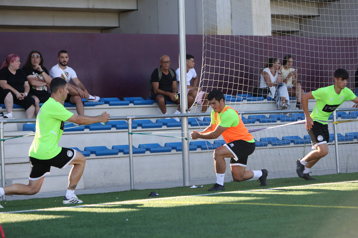 Primer día del filial y el División de Honor de Unionistas