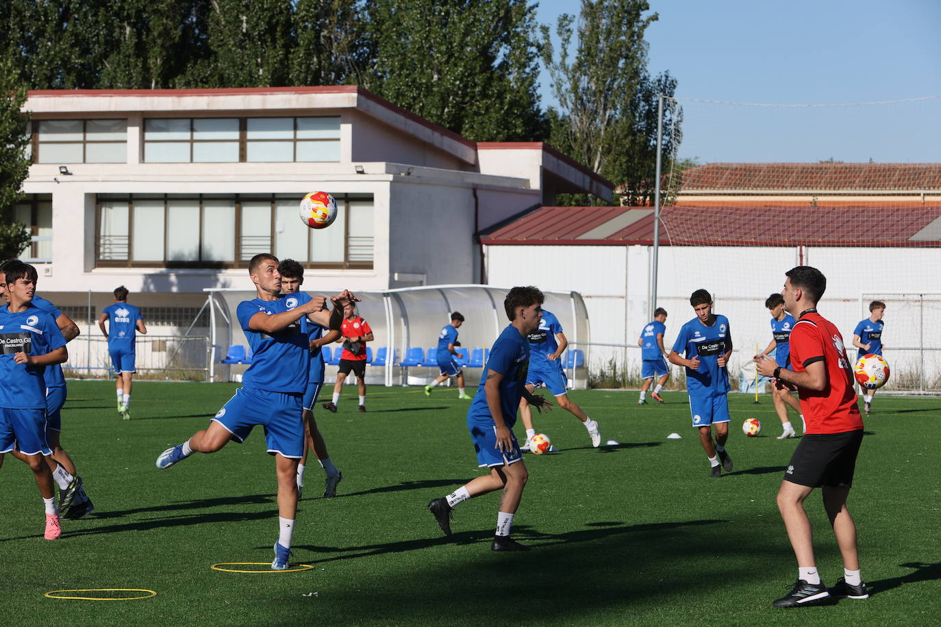 Primer día del filial y el División de Honor de Unionistas