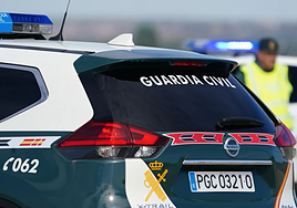 Imagen de un vehículo de la Guardia Civil.