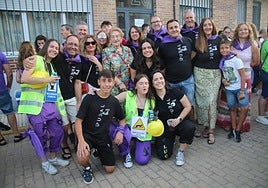 La peña Pubal, una de las más tradicionales de Santa Cristóbal de la Cuesta.