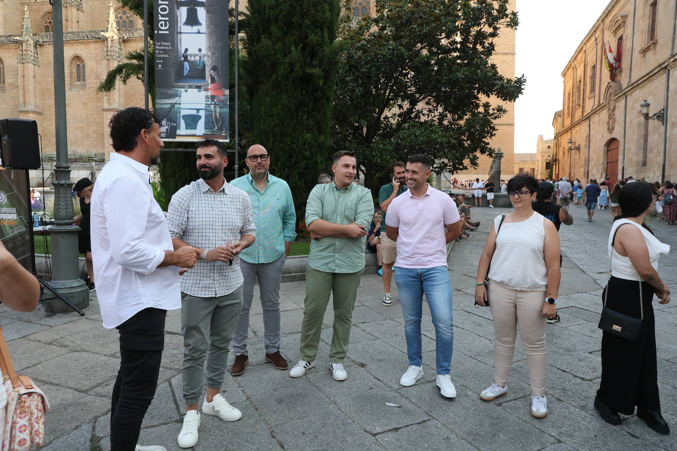Locura por Unionistas en la plaza de Anaya
