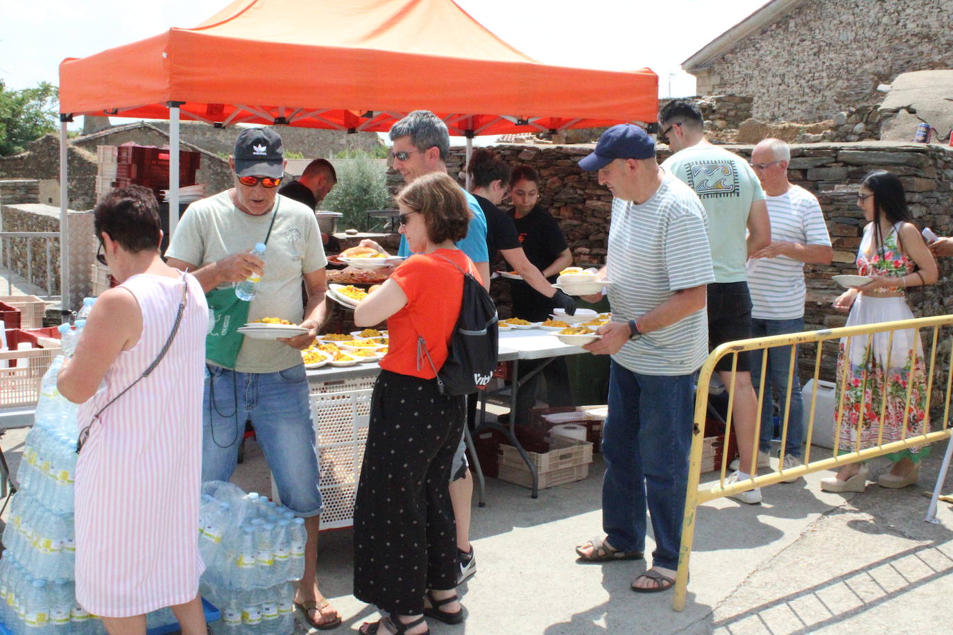 Salvatierra de Tormes disfruta de su comida festiva