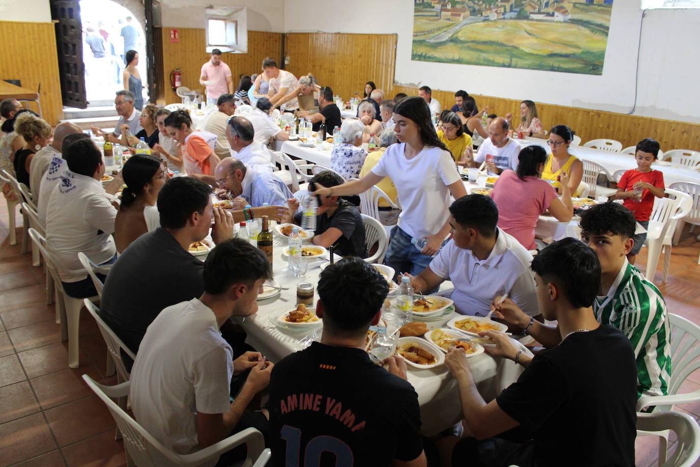 Salvatierra de Tormes disfruta de su comida festiva