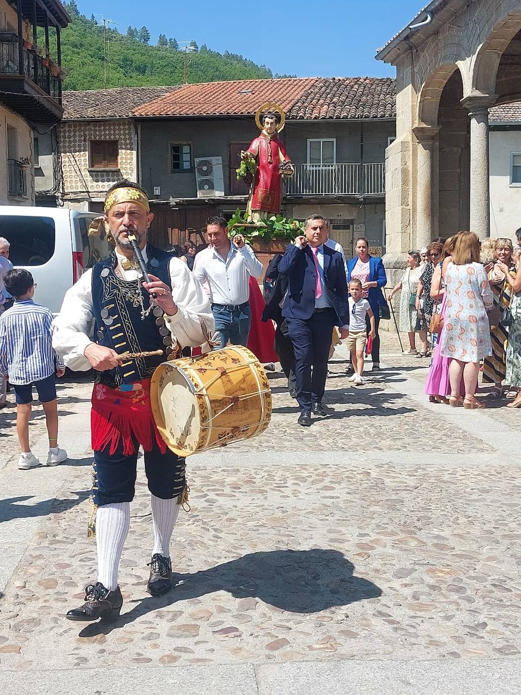 San Esteban de la Sierra honra al santo que le da su nombre