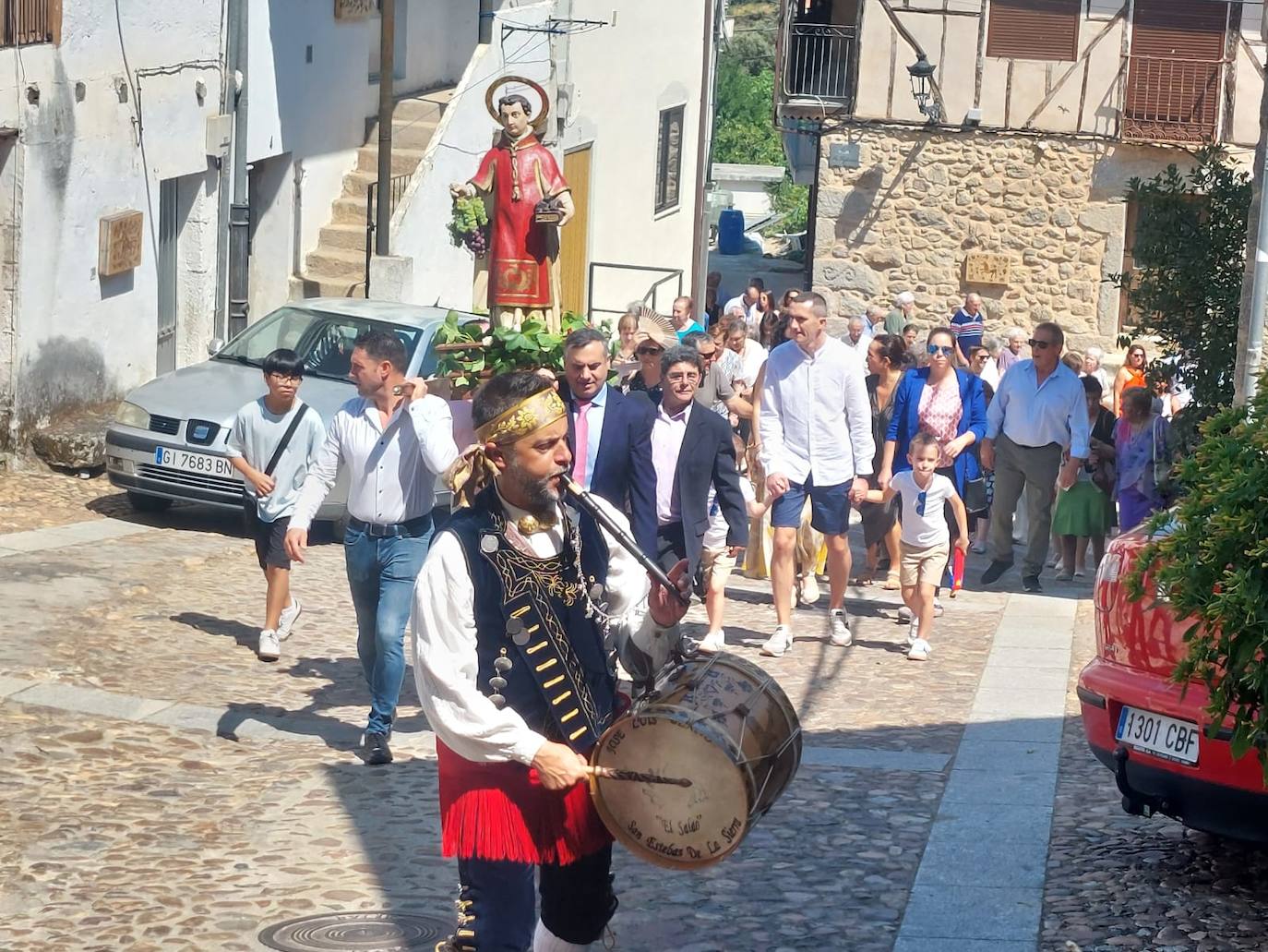 San Esteban de la Sierra honra al santo que le da su nombre