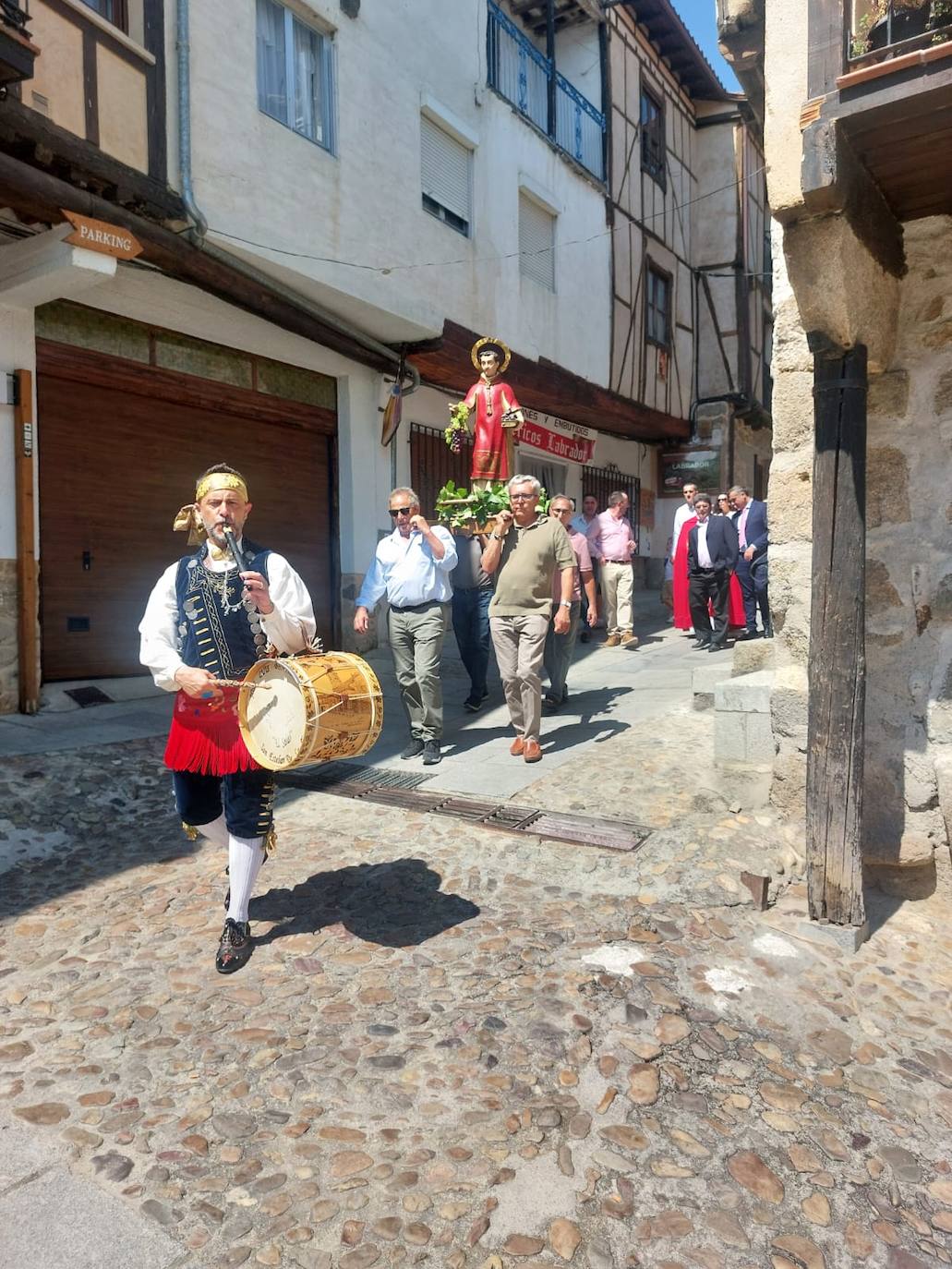 San Esteban de la Sierra honra al santo que le da su nombre
