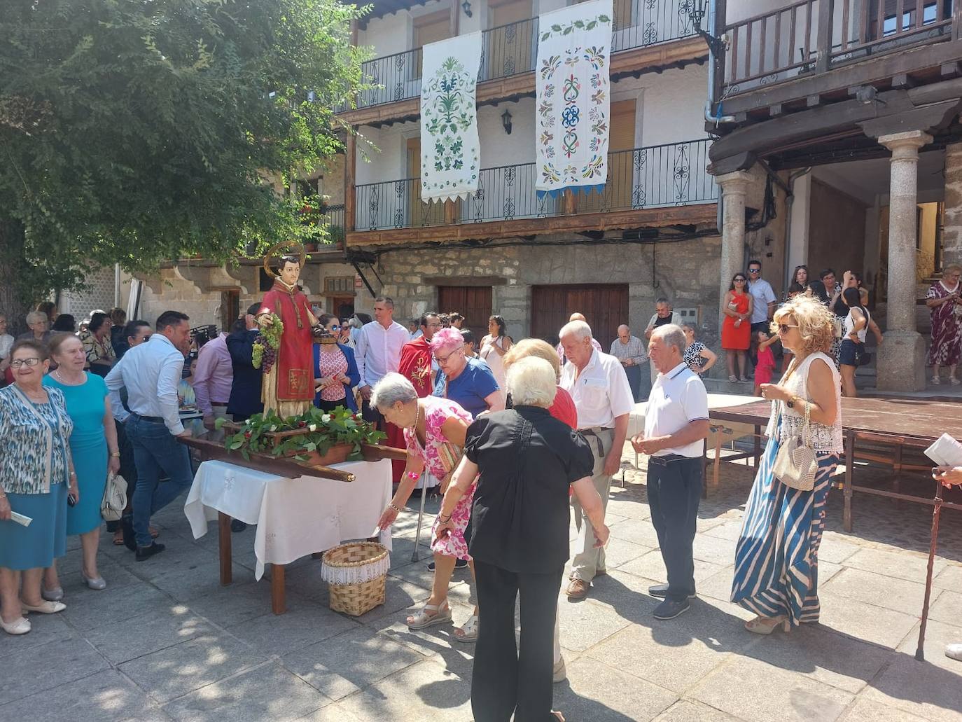 San Esteban de la Sierra honra al santo que le da su nombre