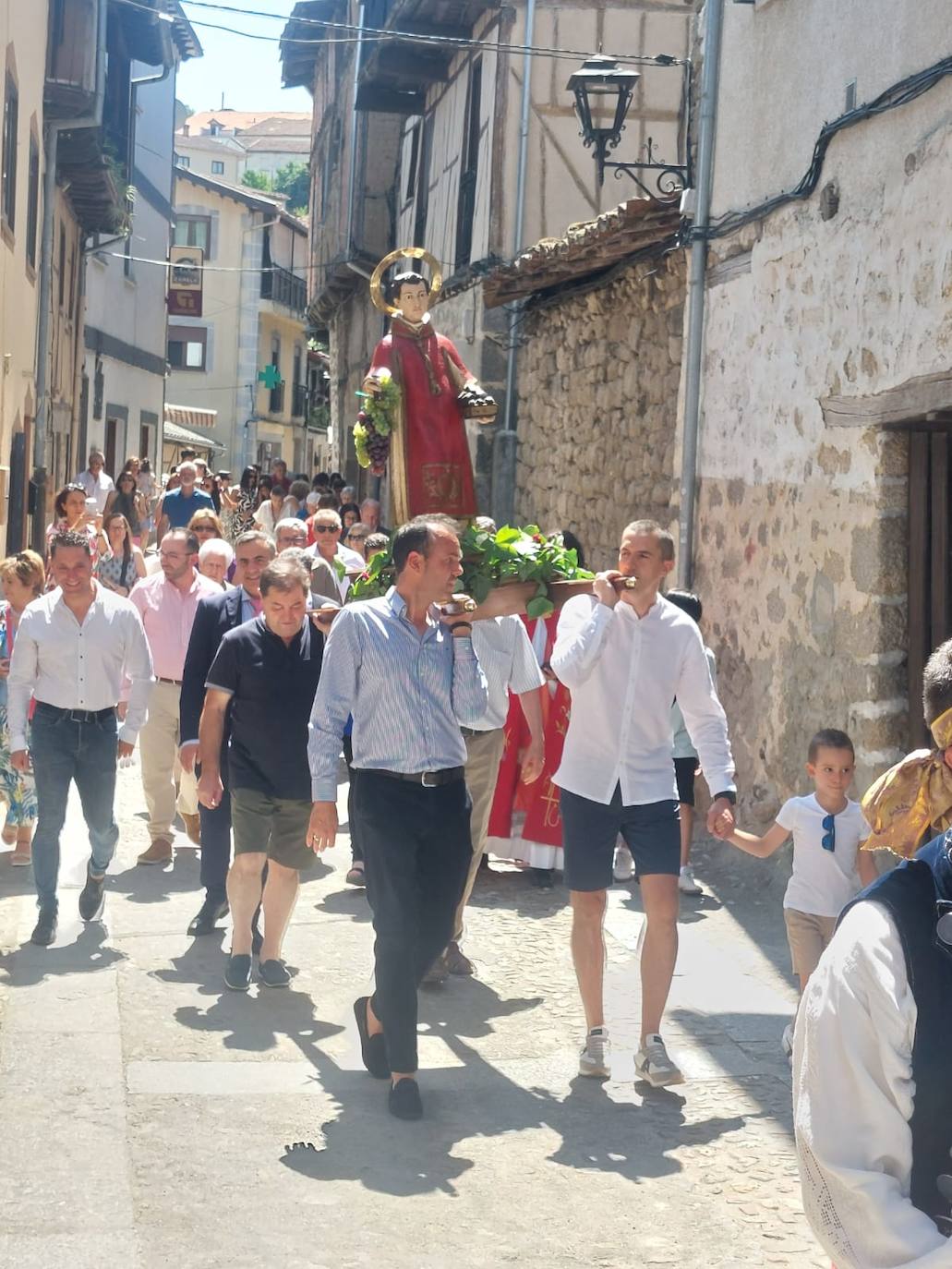 San Esteban de la Sierra honra al santo que le da su nombre