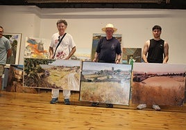 De izquierda a derecha, los tres primeros clasificados