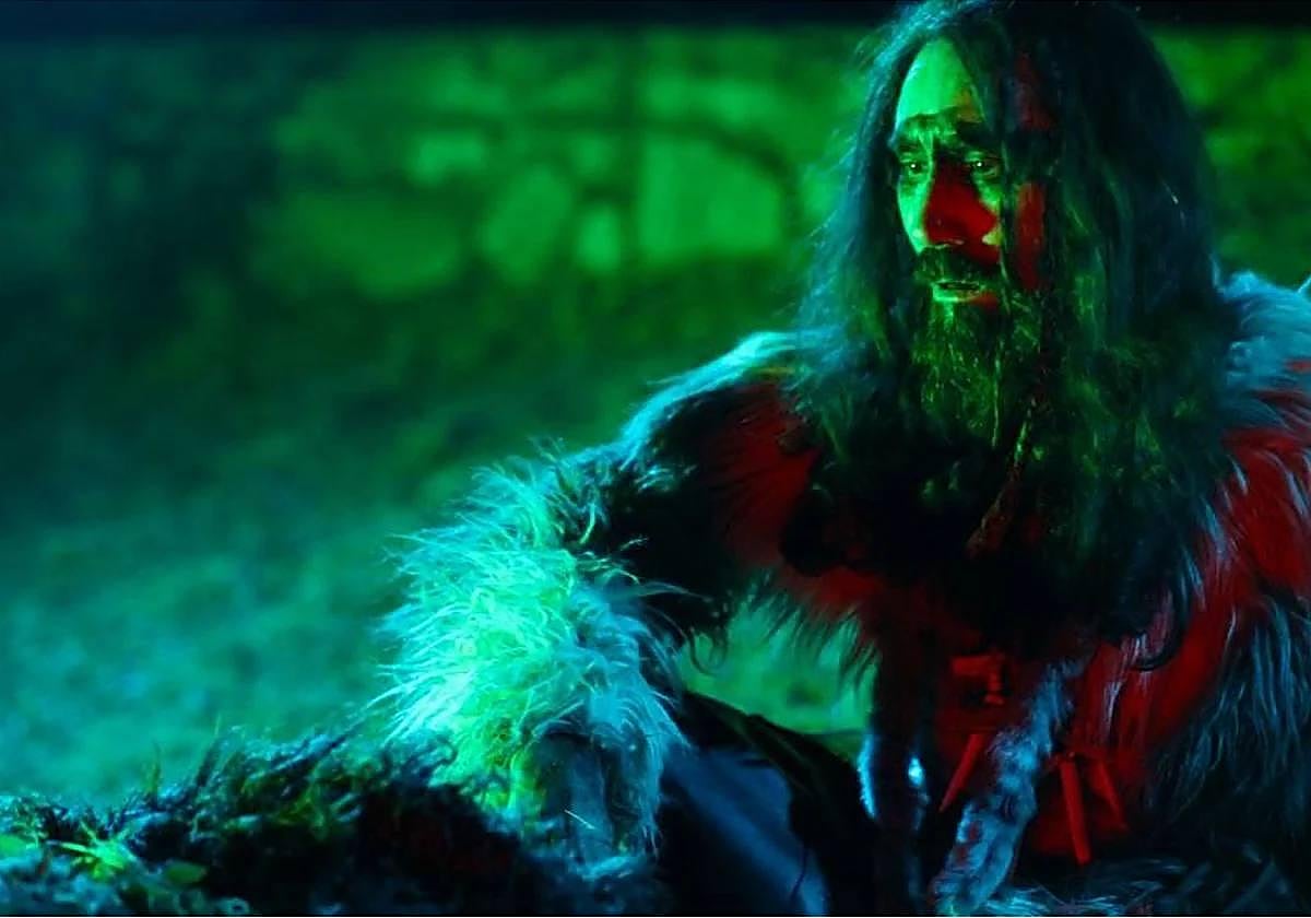 El actor Sergio Cardoso, durante la actuación.