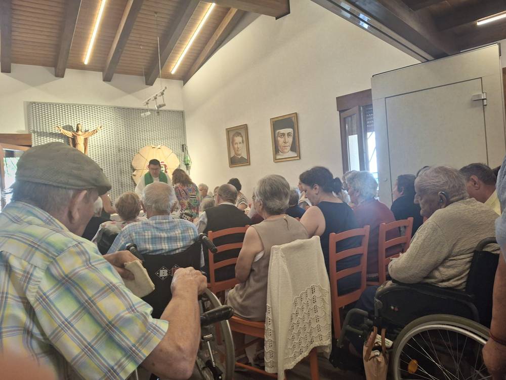 Encuentro en la casita de Sor Eusebia de Cantalpino