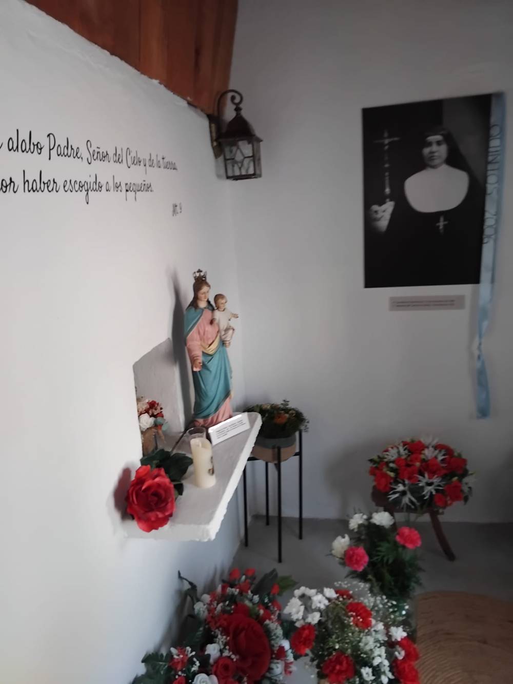 Encuentro en la casita de Sor Eusebia de Cantalpino