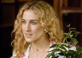 Carrie Bradshaw, en uno de los episodios de 'Sexo en Nueva York'.