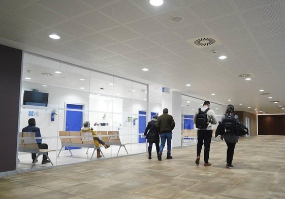 Zona de Atención al Paciente en el Hospital de Salamanca.
