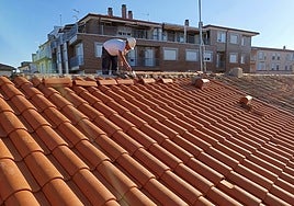 Trabajos para la construcción del nuevo almacén municipal en Alba.