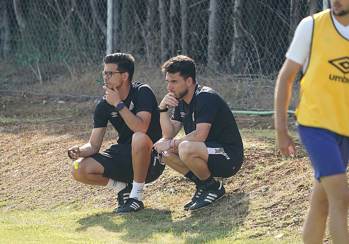 Jorge García y Álvaro Boyero aprietan las tuercas en una semana de dos compromisos para el Salamanca UDS