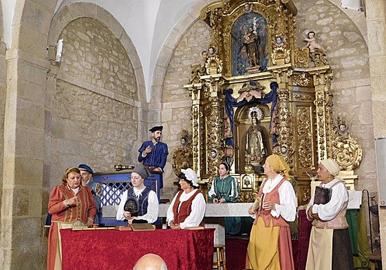 Momento de la representación