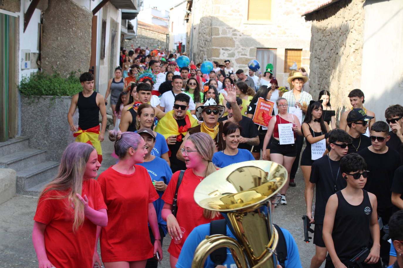 Ganas de diversión en Horcajo de Montemayor