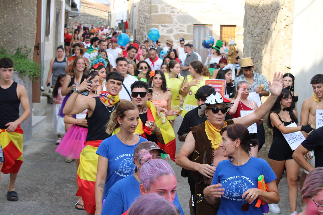 Ganas de diversión en Horcajo de Montemayor