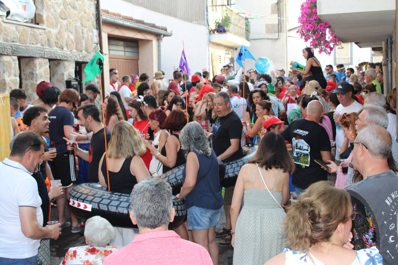 Ganas de diversión en Horcajo de Montemayor