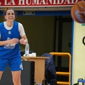 Andrea Vilaró, durante una sesión de tiro en la pasada temporada.