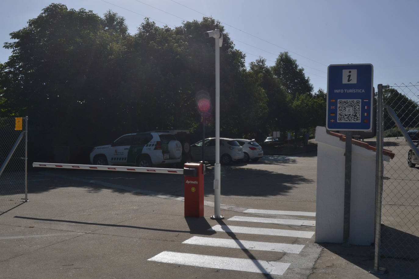 La Alberca estrena un parking inteligente para autocaravanas