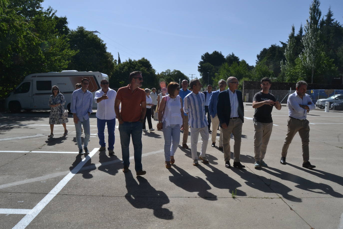 La Alberca estrena un parking inteligente para autocaravanas