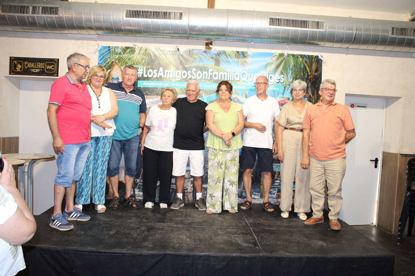 Los mayores de Puente del Congosto disfrutan de un animado día de fiesta