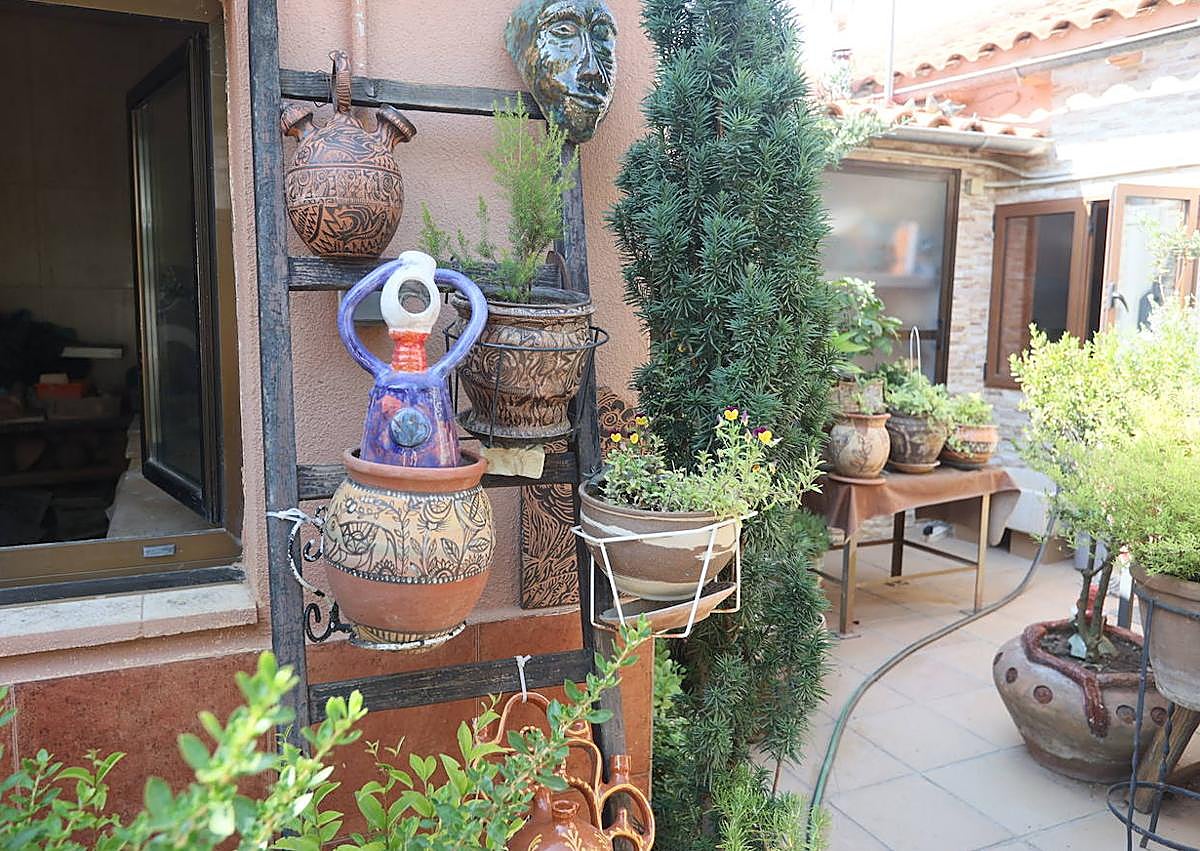 Imagen secundaria 1 - La casa que convirtió un &#039;jardincito&#039; en un museo: «Es un proyecto de vida»