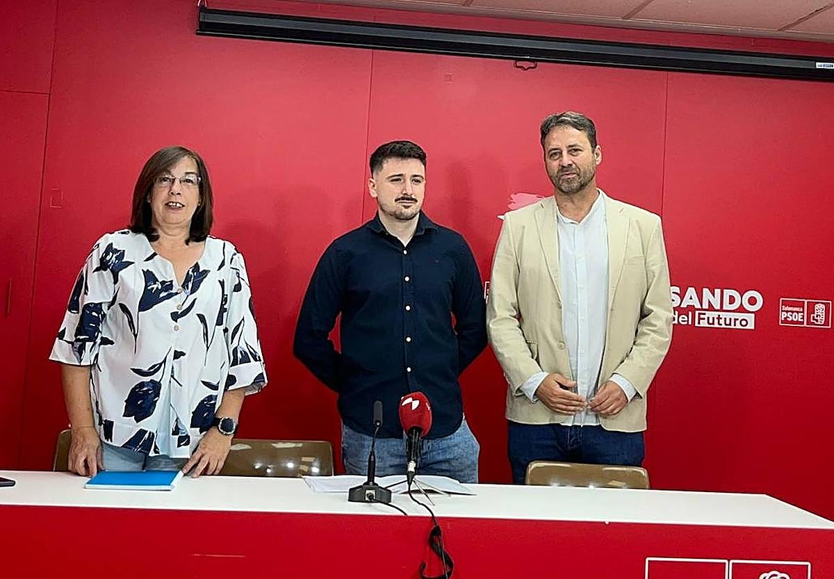 Comparecencia del PSOE de Salamanca.