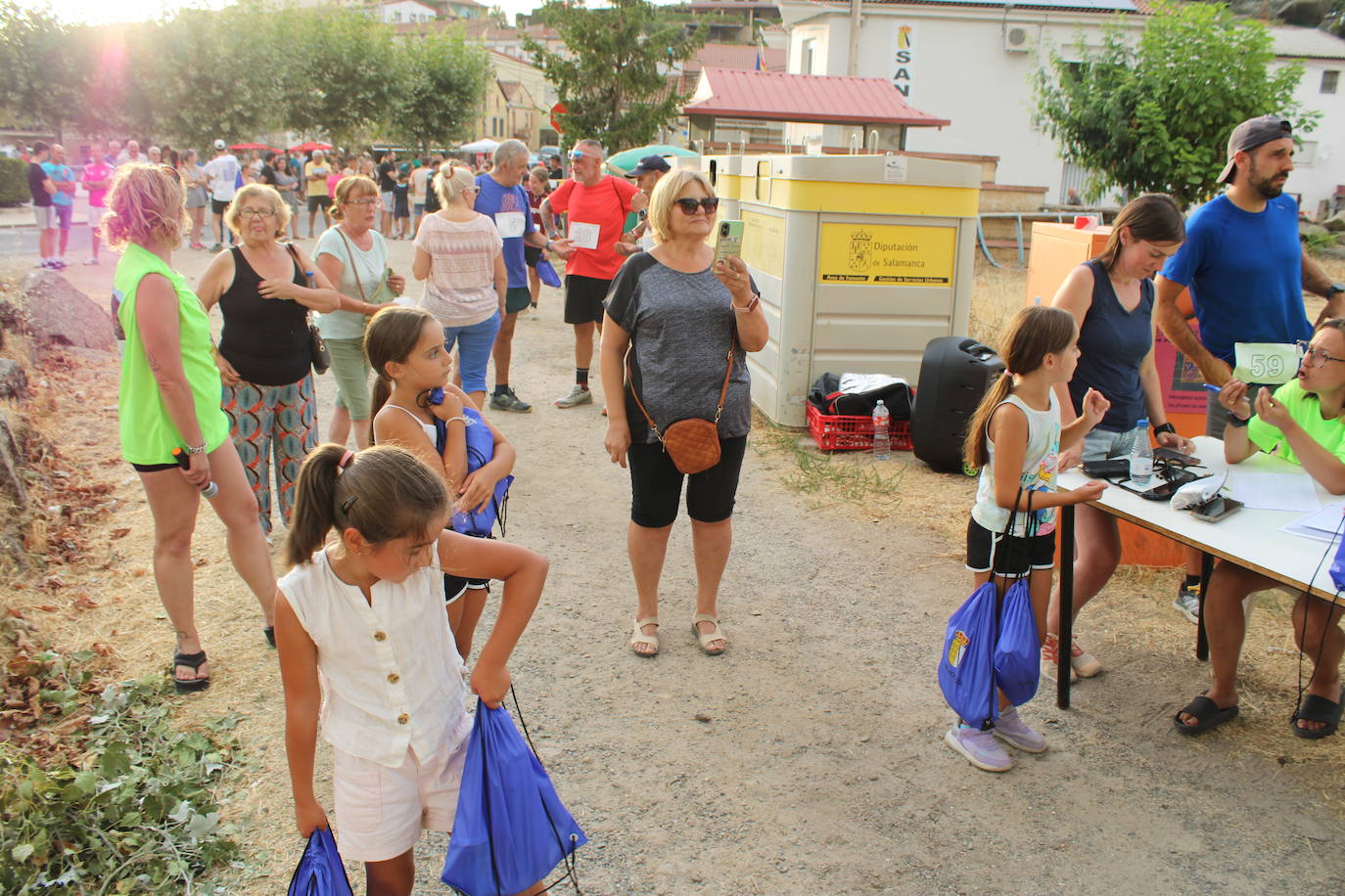 El deporte se suma a la fiesta en Sanchotello