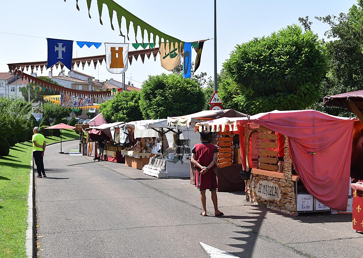 Imagen secundaria 1 - Carbajosa de la Sagrada viaja al pasado con su III Mercado Medieval