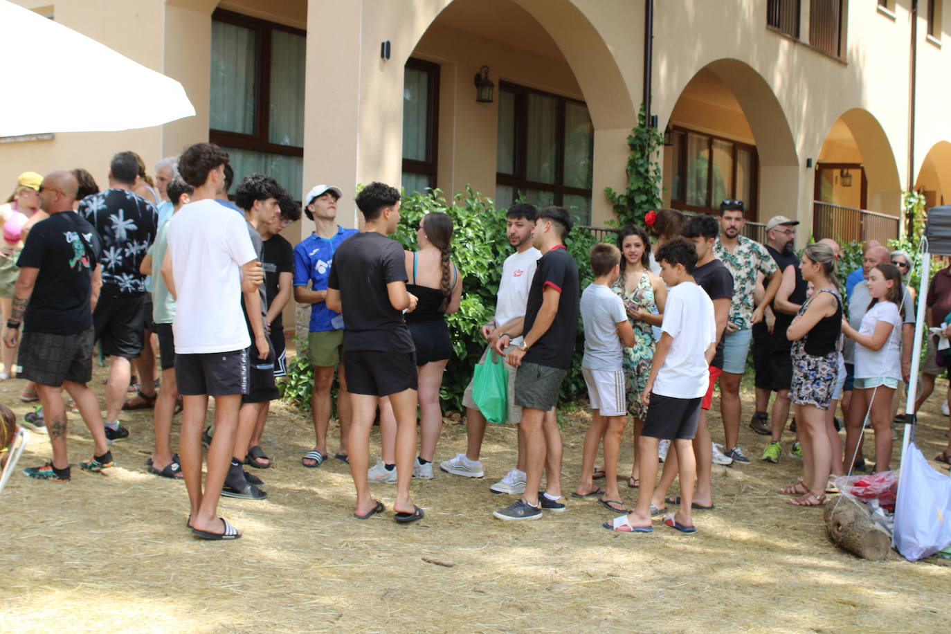 Sabrosa paella junto a las aguas del Tormes