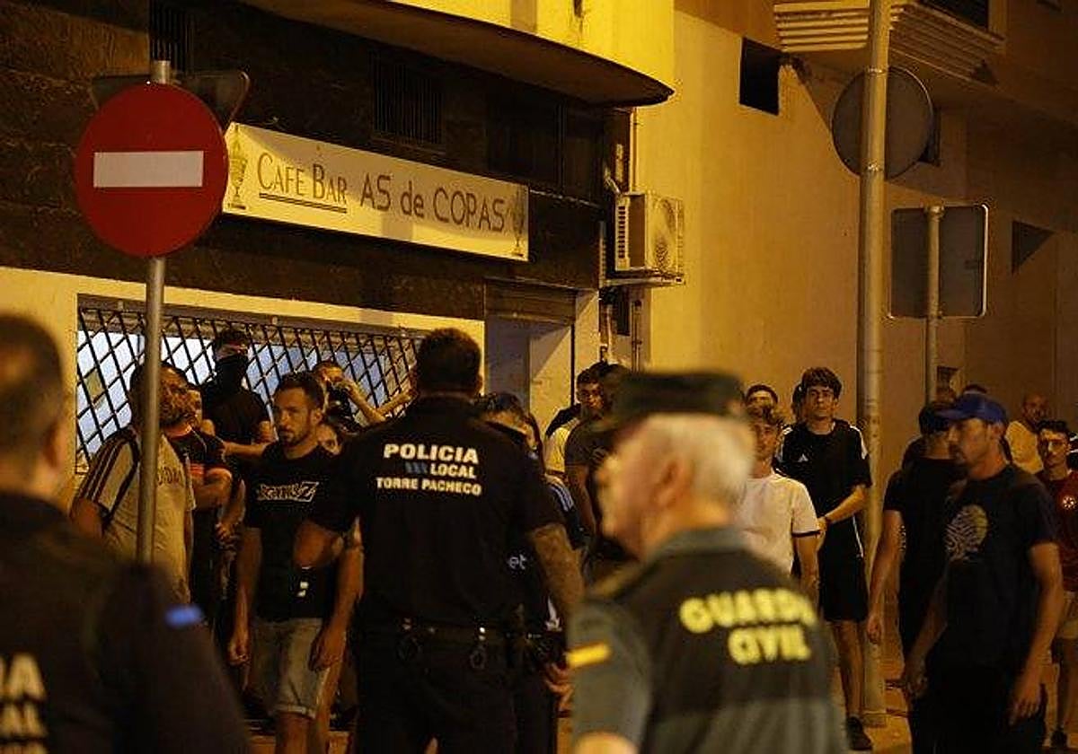Actuaciones policiales frente a los incidentes racistas de Torre Pacheco.