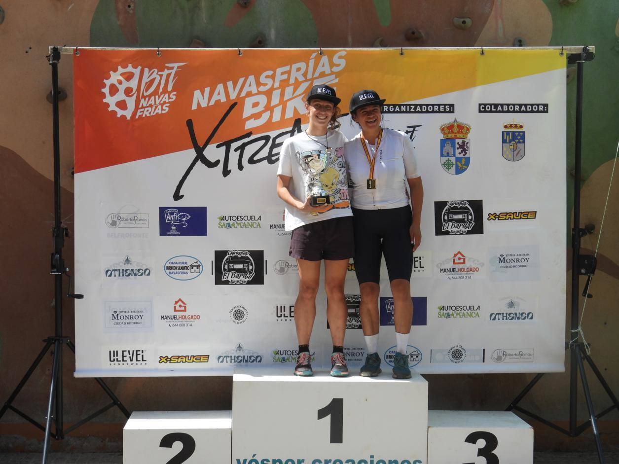 Gabriel Mateos y Ainhoa Sánchez se llevan la Navasfrías Bike Xtrem