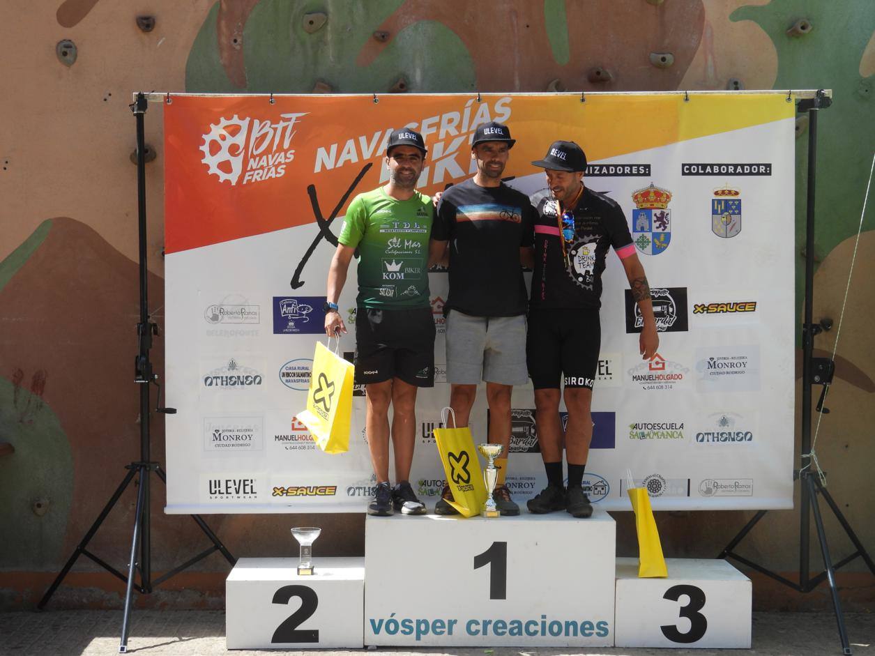 Gabriel Mateos y Ainhoa Sánchez se llevan la Navasfrías Bike Xtrem