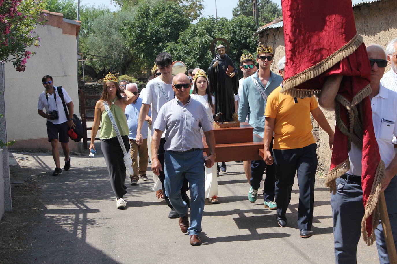 San Benito marca el cénit de las fiestas en Saelices el Chico