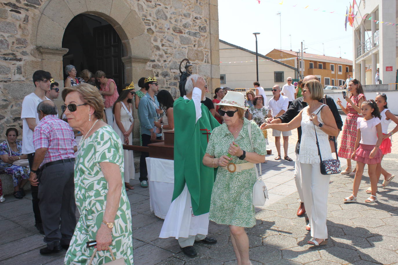 San Benito marca el cénit de las fiestas en Saelices el Chico