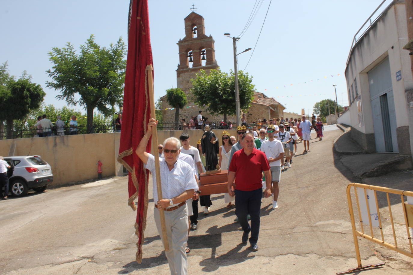 San Benito marca el cénit de las fiestas en Saelices el Chico