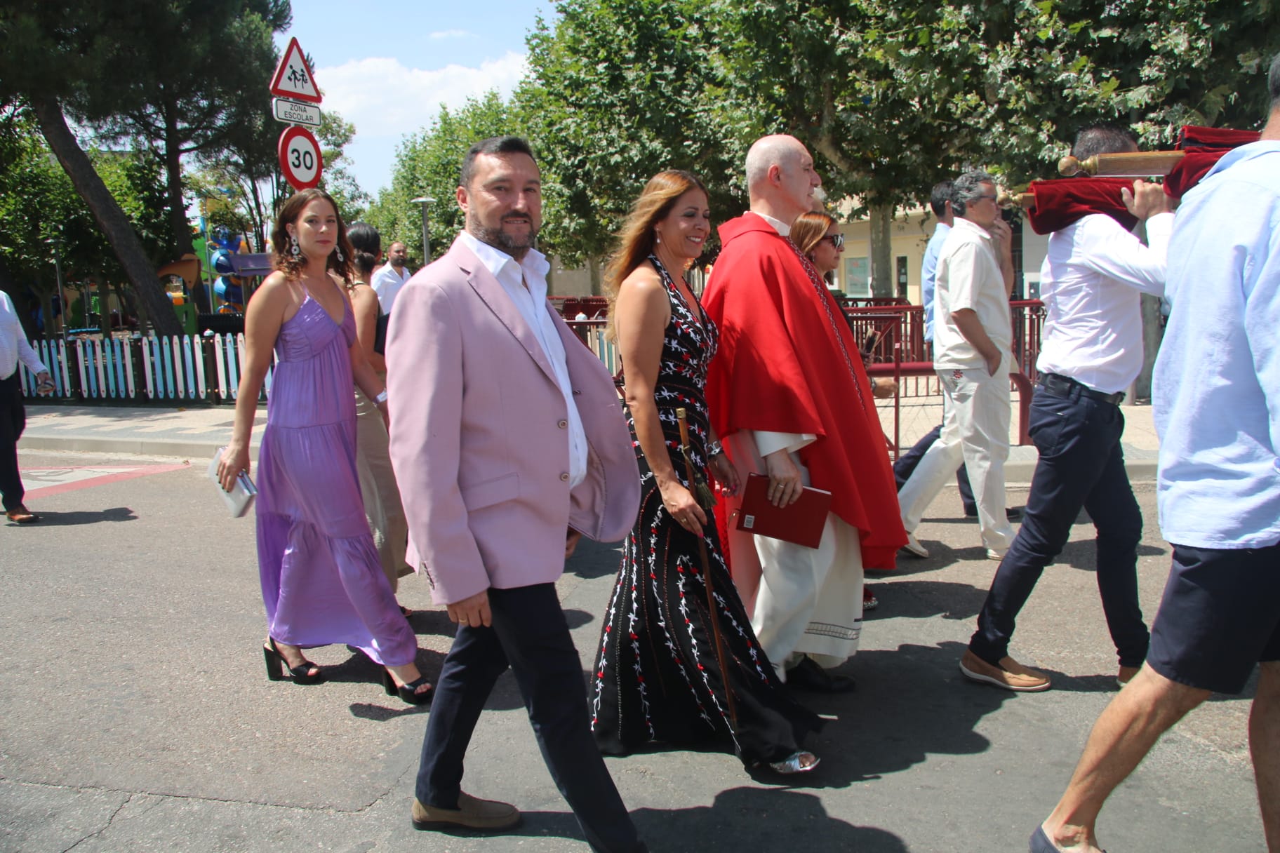 Castellanos de Moriscos arropa a su patrón
