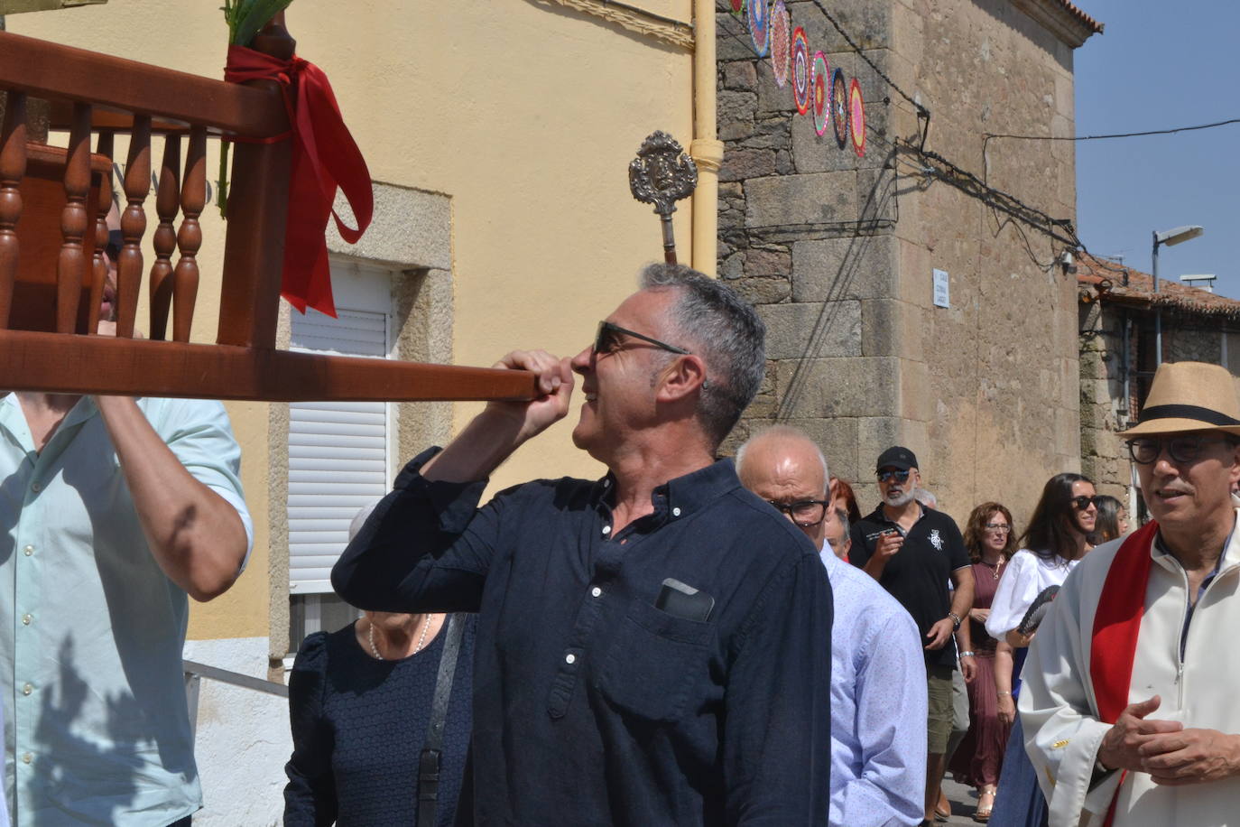 San Lorenzo preside el día grande de La Zarza de Pumareda