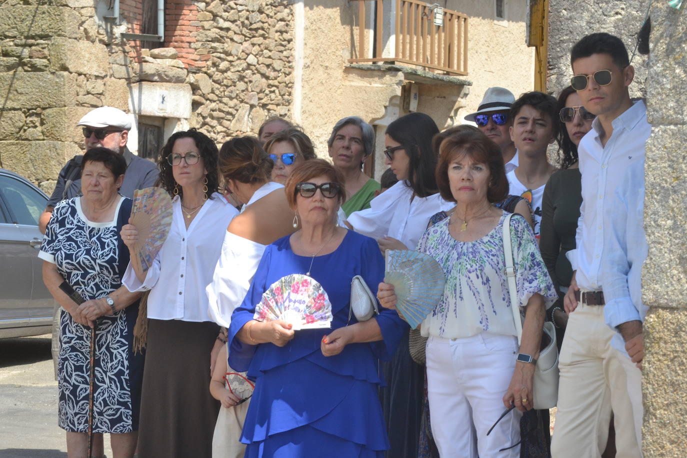 San Lorenzo preside el día grande de La Zarza de Pumareda